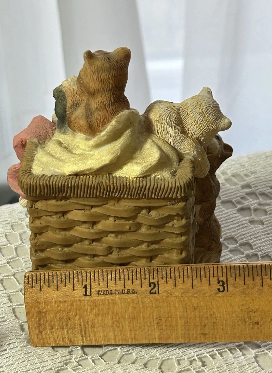 Cat Kittens “MY FAVORITE THINGS” Knick Knack By San Francisco Music Box Co