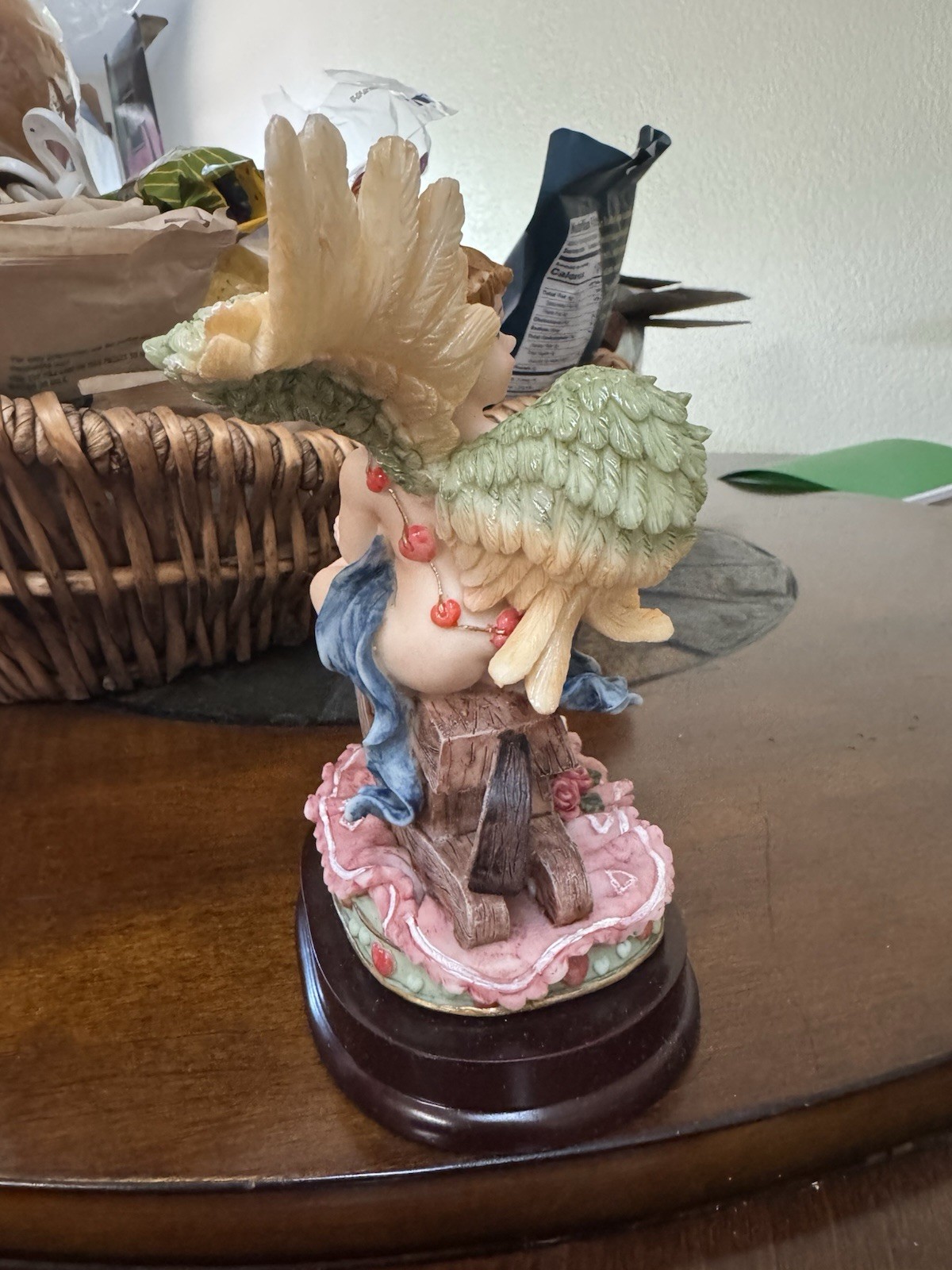 Turtle King Corp “De Elina” Angel on Rocking Horse