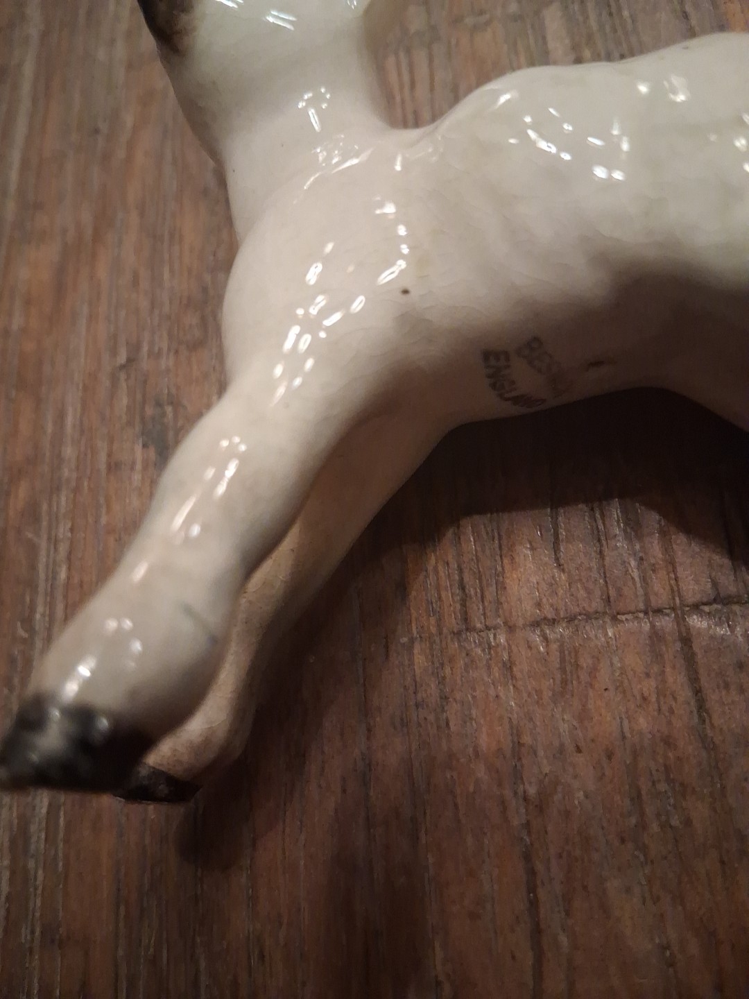 Lot Of 2-Royal Doulton Jack Russell Terrier with Ball HN1097 & Beswick Lamb