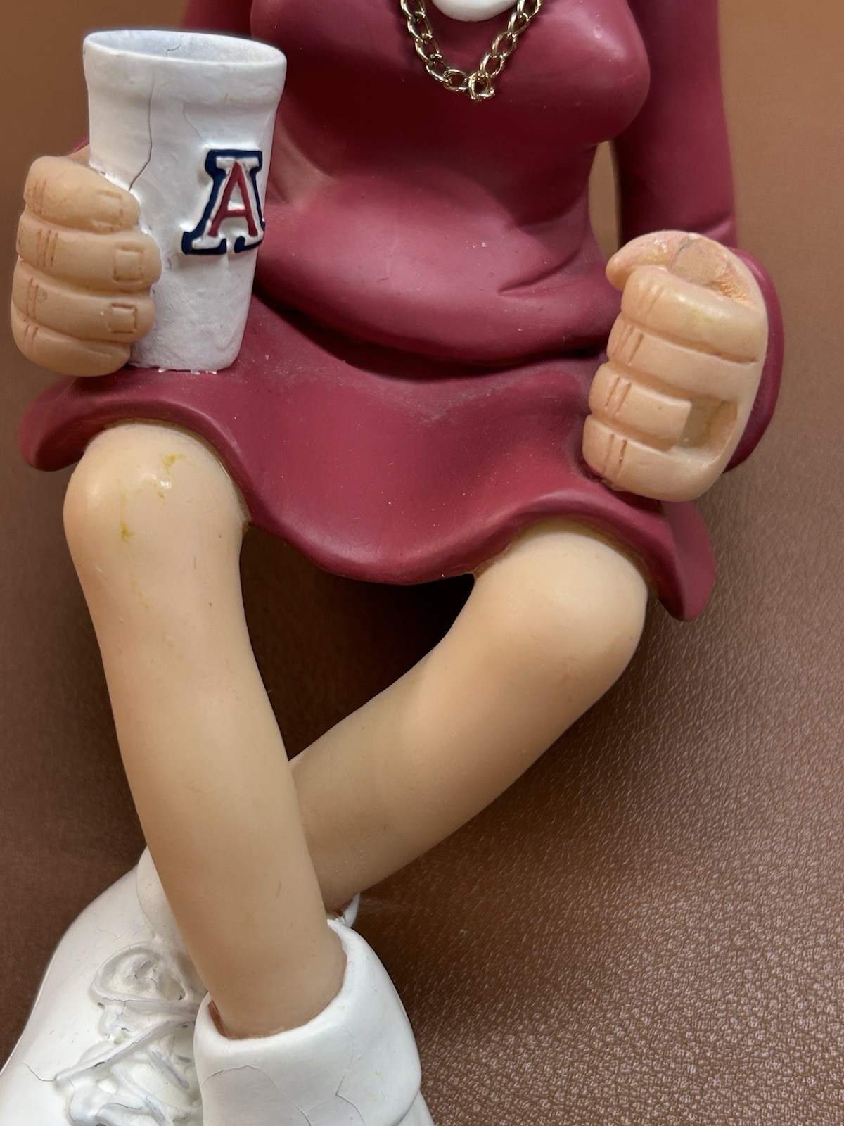 D. Manning Arizona Wildcats Sports Fan Couple Figurines Shelf Sitter Rare! READ