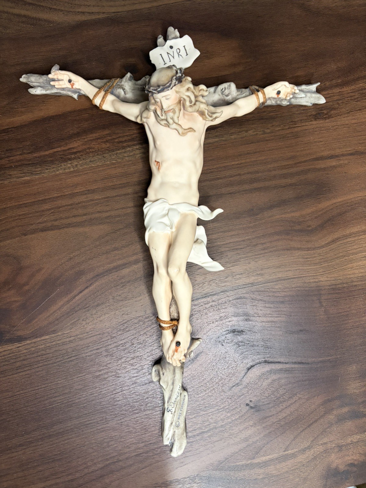 Giuseppe Armani RARE Renaissance Crucifix Limited Edition 8561/10000 Italy 1986