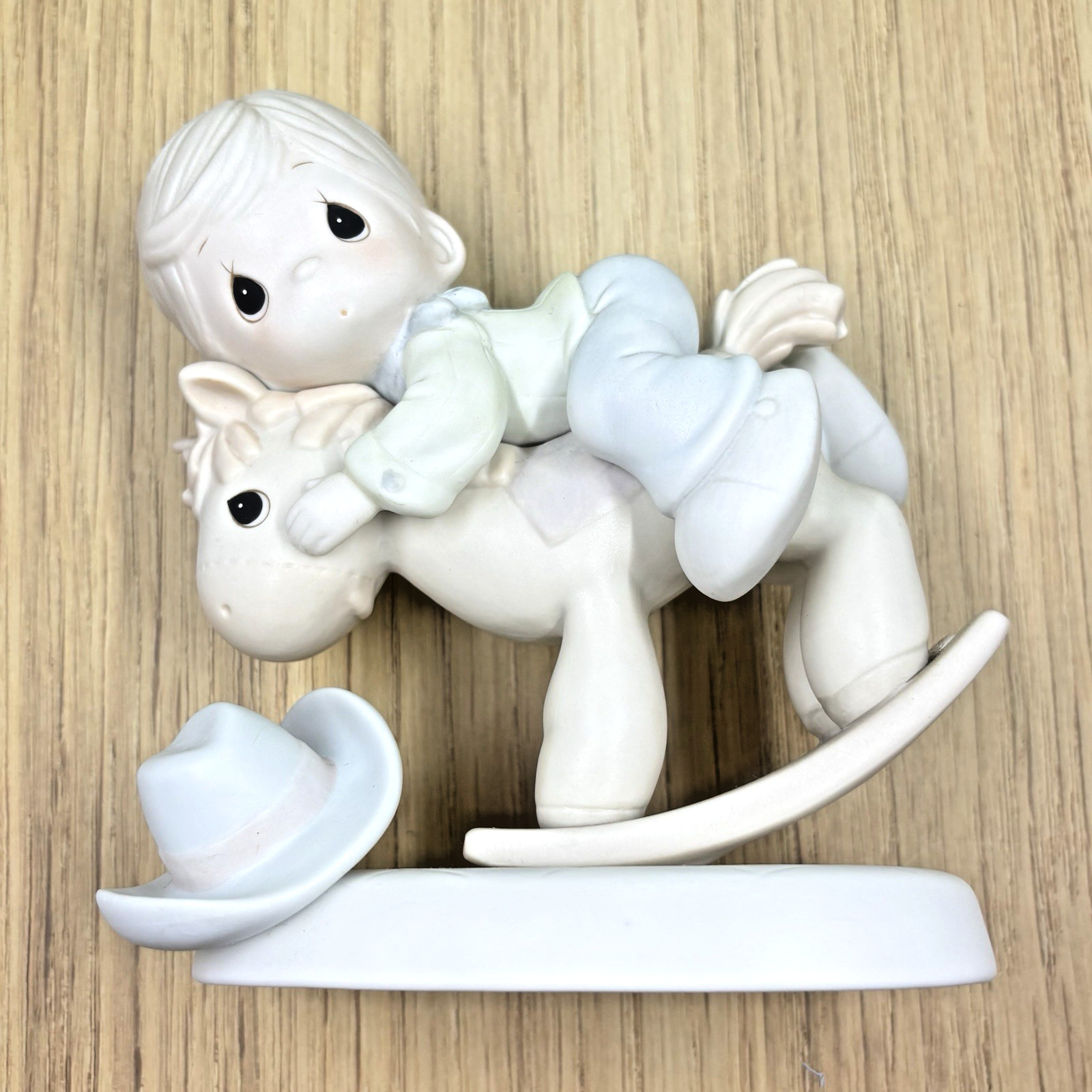 Precious Moments #521272 “Take Heed When You Stand” figurine-1991