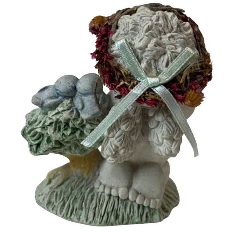 Vtg Dreamsicles “Bird In Hand” Angel Cherub #10129 Signed Kristin 1997 3.25″ H