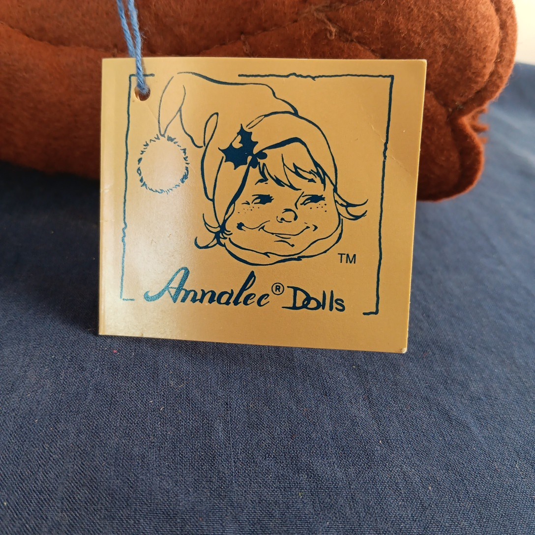 Annalee Turkey Bird Pilgrim Hat Felt Doll Autumn Fall Thanksgiving 1995 Tags