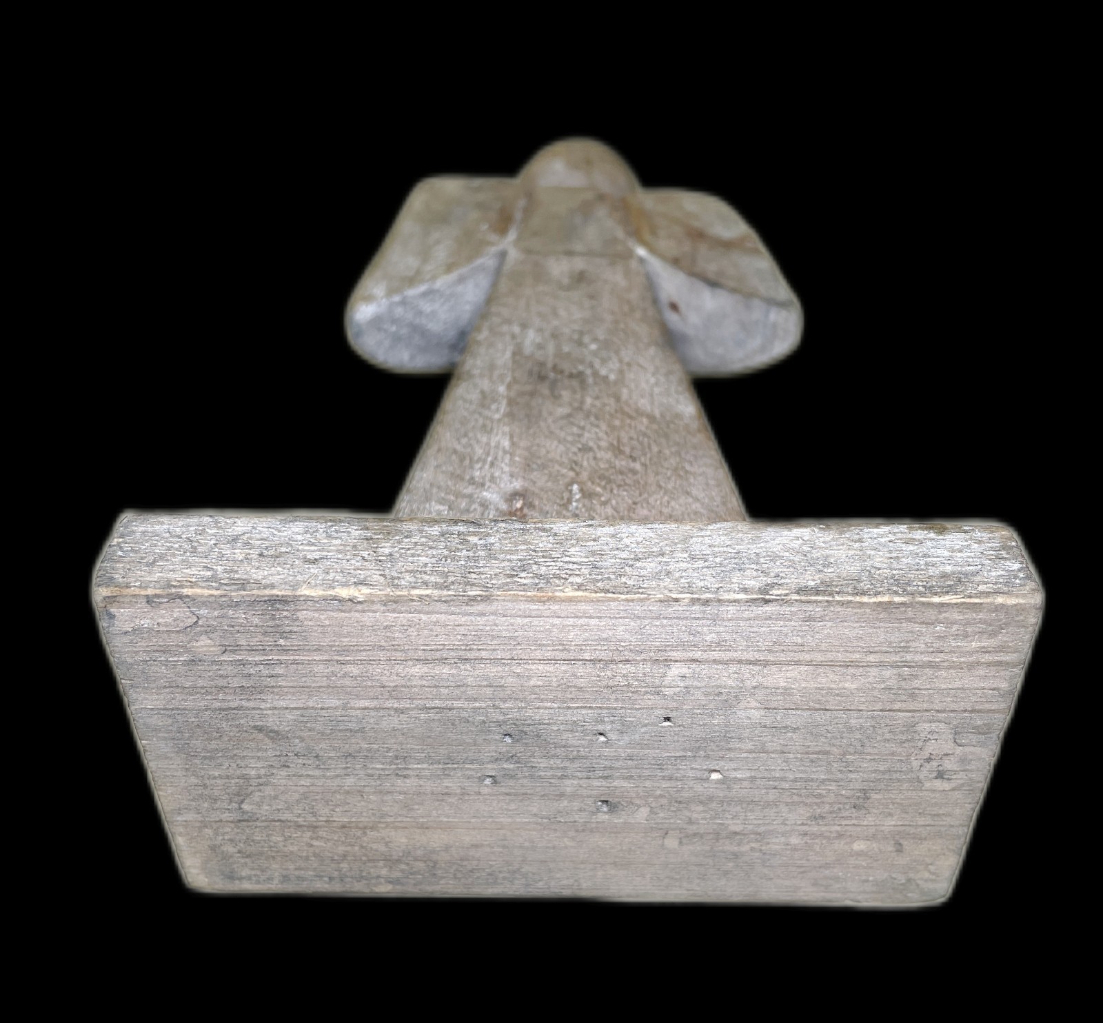 9.5” Drift Wood Angel Figurine Folk Art Nautical Coastal Faceless