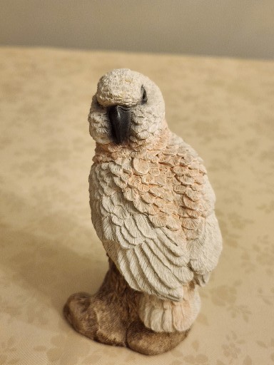 Vintage 1991 United Design Animal Classics Moluccan Cockatoo By Larry Miller