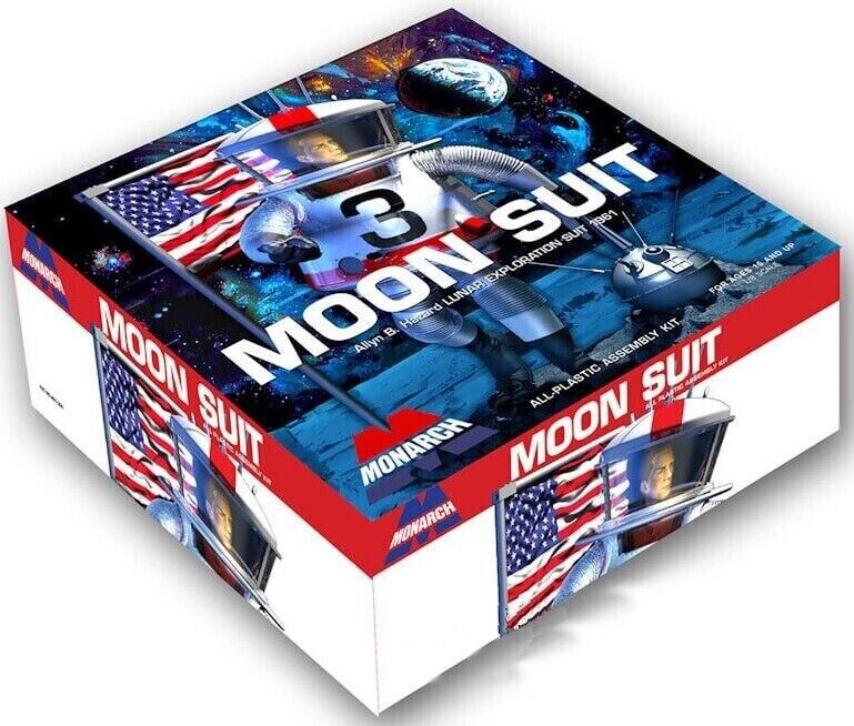 Monarch Models MOON SUIT diorama plastic model kit 1/8 moonsuit