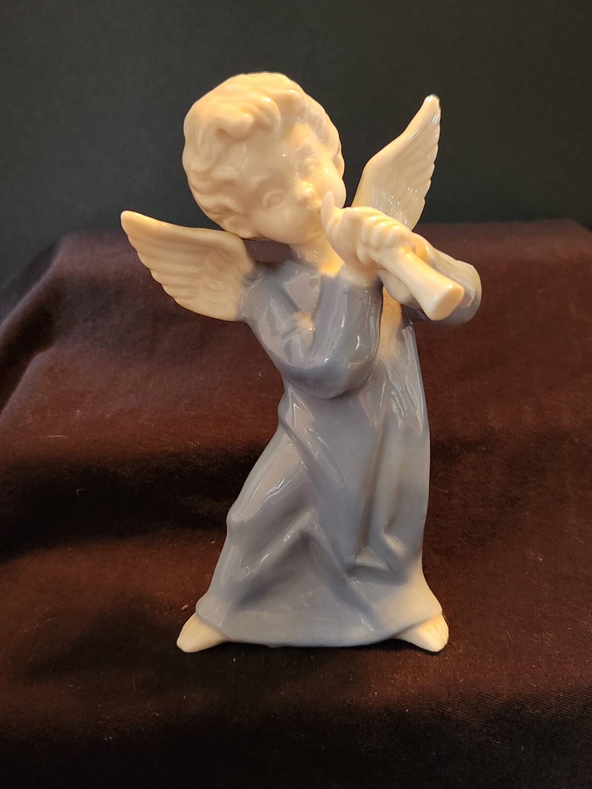 LEGO Fine Quality Japan Blue Angel Playing Music Porcelain