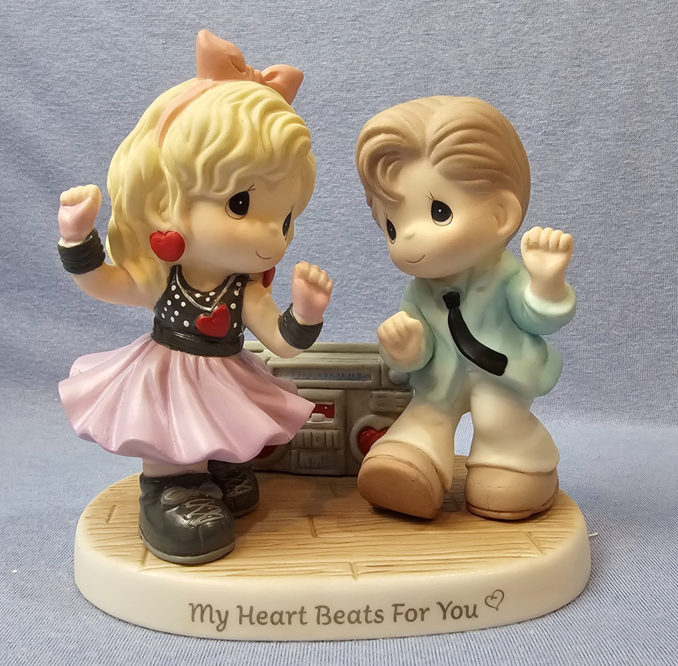 DEFECTIVE other see details Precious Moments My Heart Beats For You 80s G3D