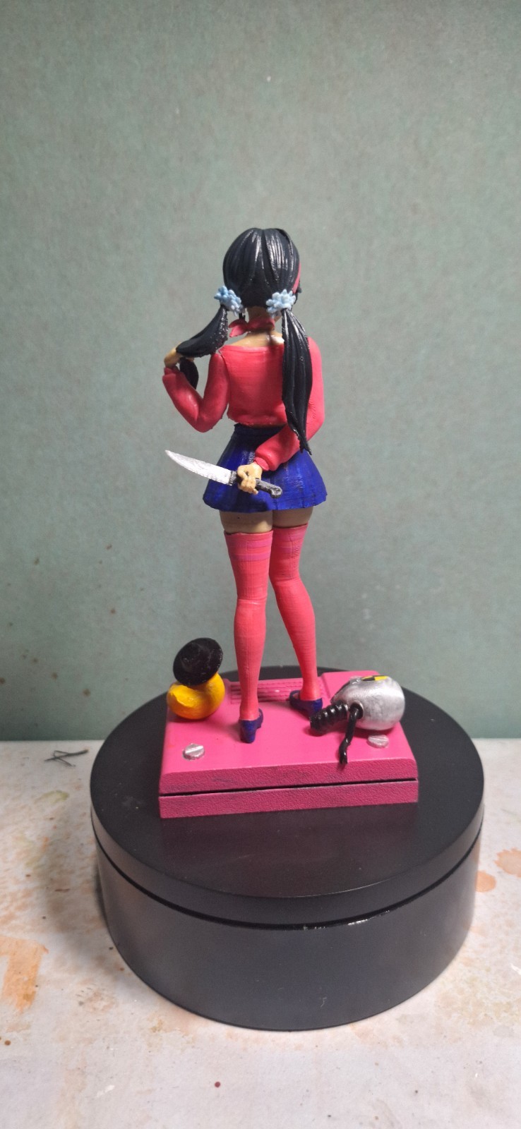Mita Figurine MiSide Hand Painted Model / DIY Kit 14 pcs