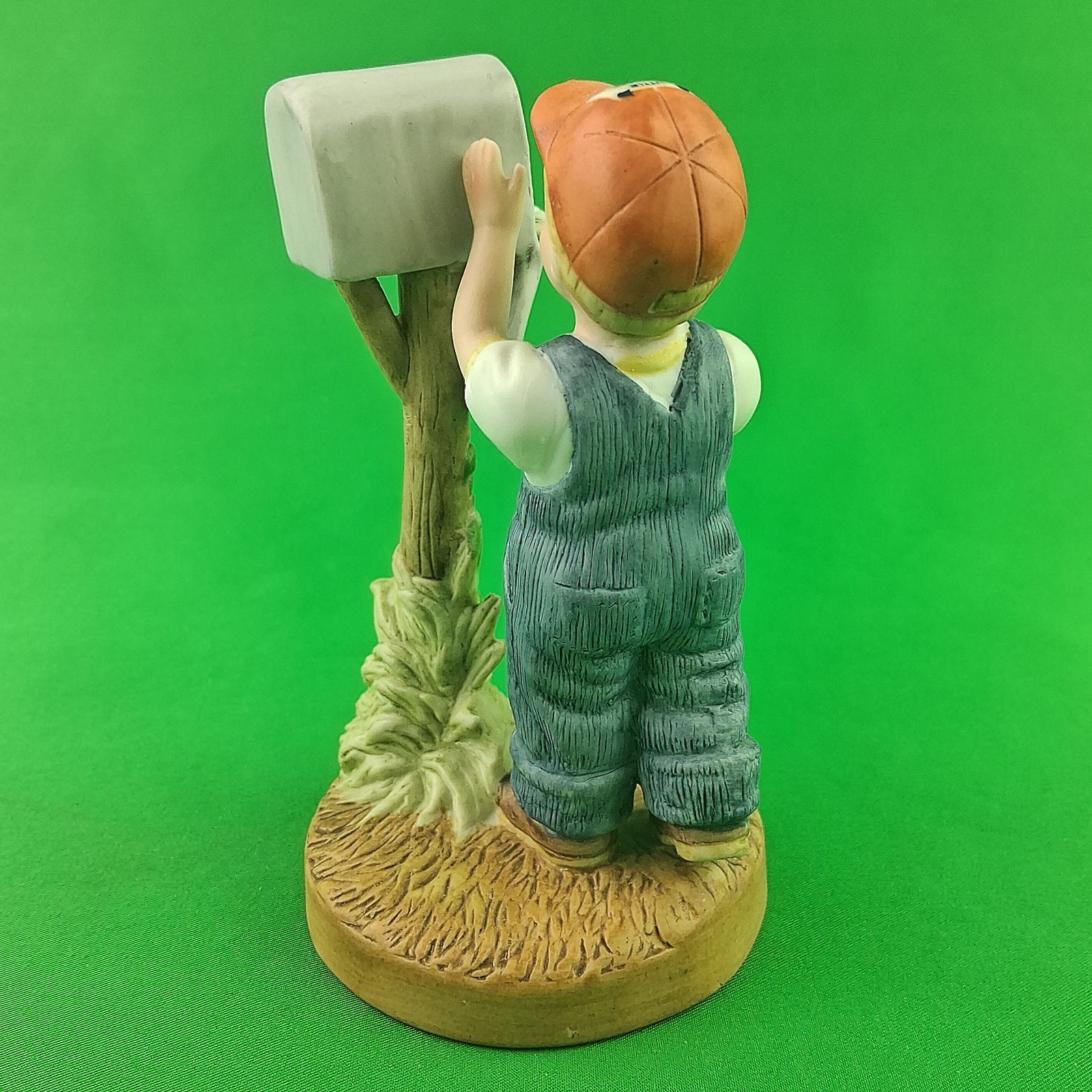 Country Store Little Farmers At The Mailbox 5″ Tall Collectible Figurine 1983