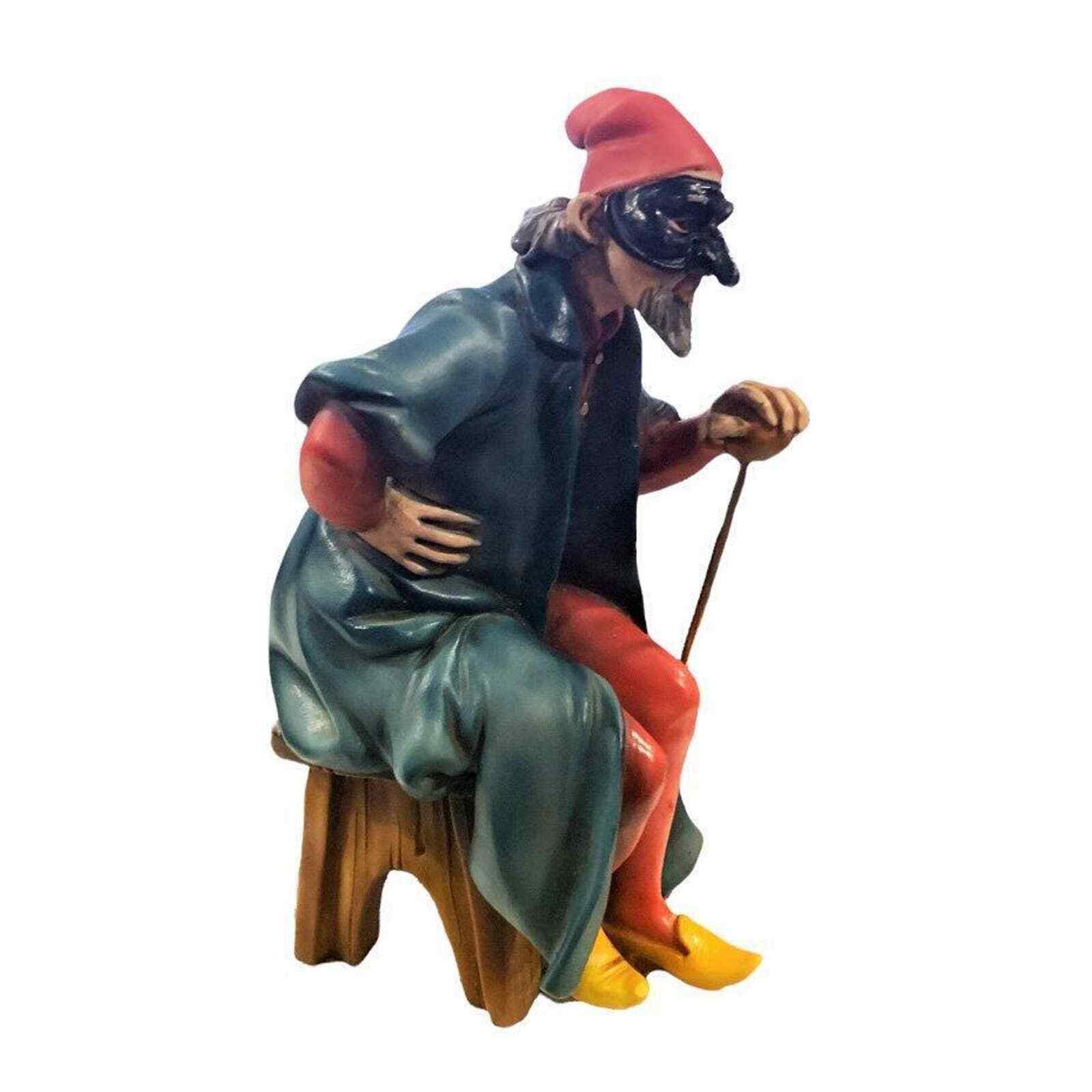 Pantalone Mask Figure Italian Venetian Commedia dell’ Arte Italy 6.50″