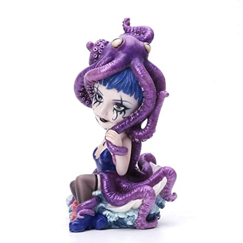 Veronese Design 5 3/8″ Gothic Blue Blood Aristocrat Hand Painted Resin Figurine