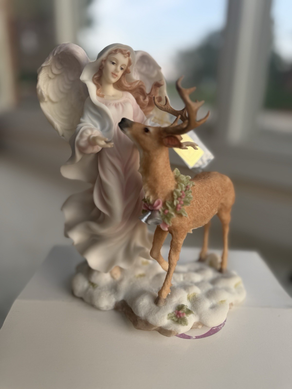 Seraphim Angel Classics Lauren “Christmas Spirit” #84481 2002 Roman Inc RARE COA