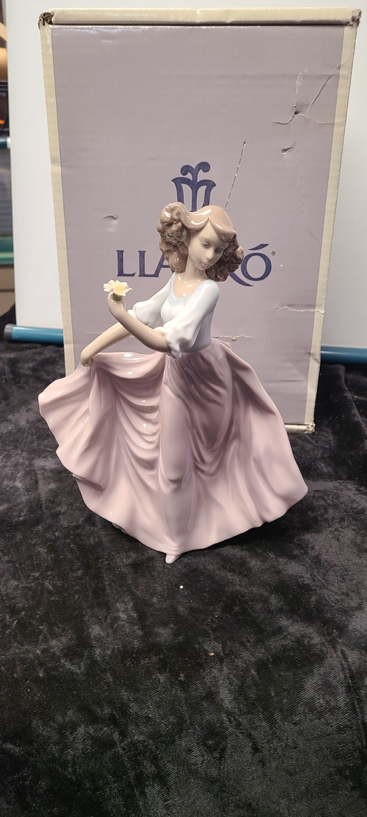 Lladro 6543 SUMMER BREEZE Porcelain Figurine In Original Box 9.5″