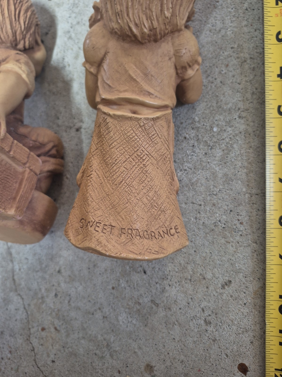 Fannykins by Bill Mack Figurine- “Belief” and “Sweet Fragrance ” 1983