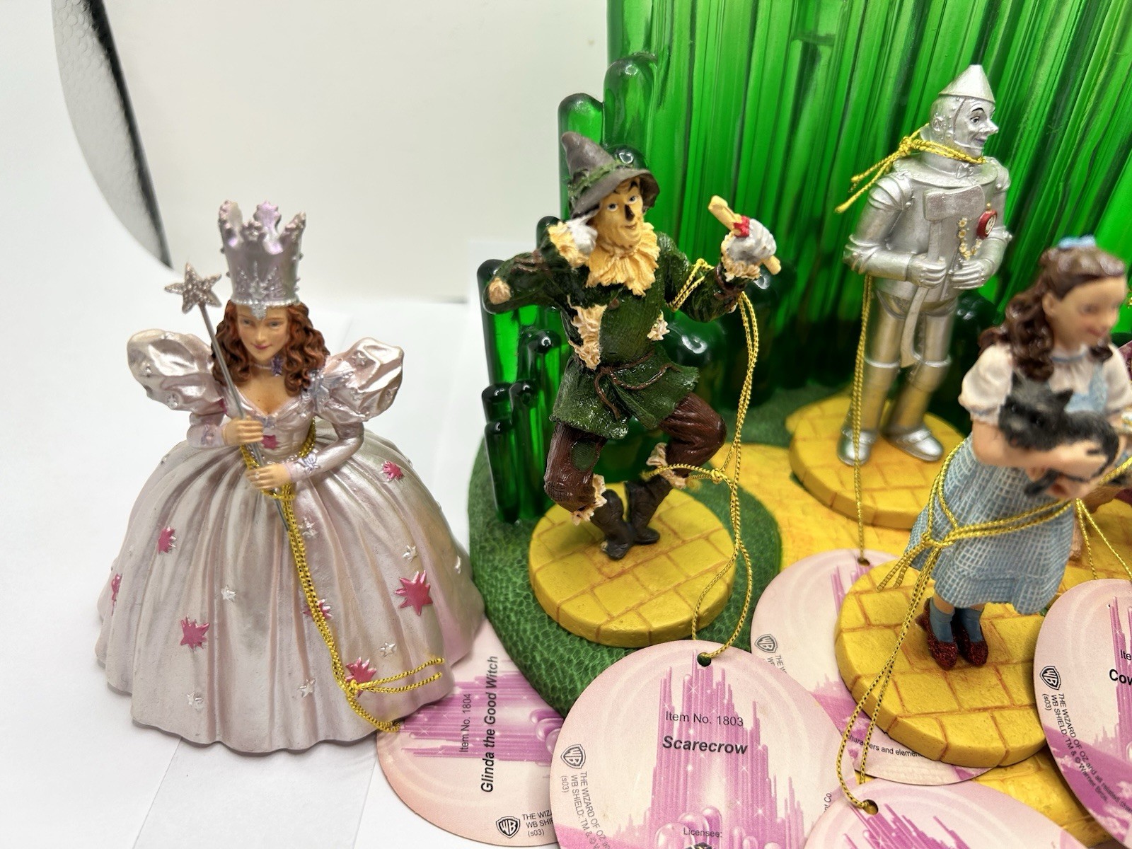 Westland Emerald City Wizard of Oz 1806 with 6 Figurine Figures Set Collectible