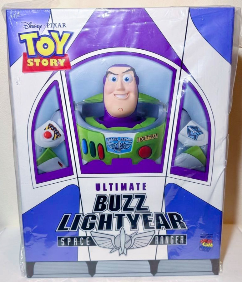 MEDICOM TOY ULTIMATE BUZZ LIGHTYEAR TOY STORY DISNEY PIXAR Action Figure New