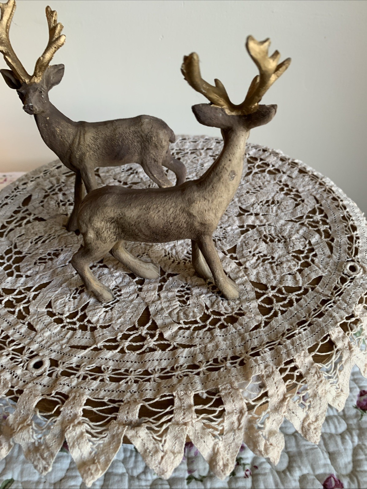 Two Resin Deers