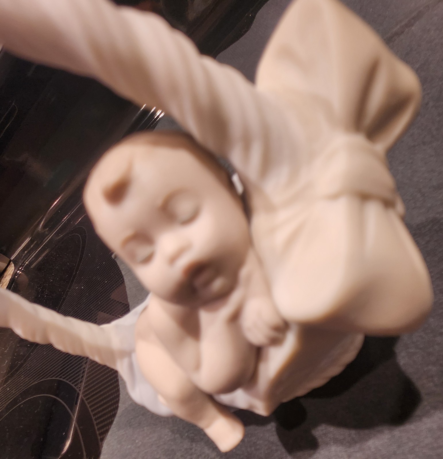 RETIRED Lladro Born In 2007 Baby Boy Figurine ~ Includes Original Box and Papers