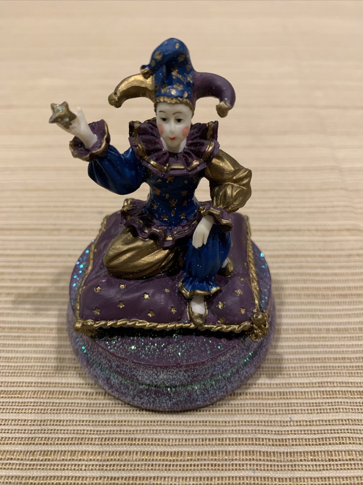 Vintage 1995 San Francisco Music Box Company – Jester ~3.0″