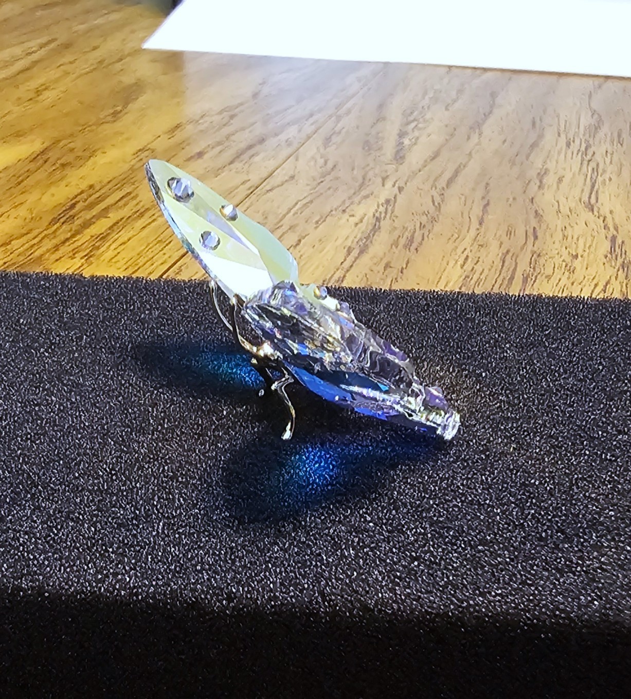 🦋 Swarovski Crystal 2026 Arianna Grande, Aurora Borealis Butterfly Figurine NIB