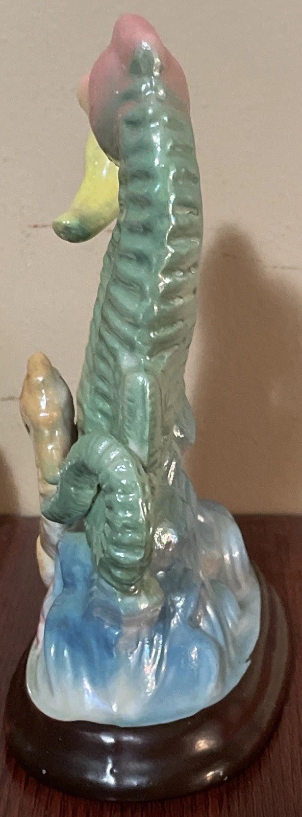 2 K’s Collection Iridescent Multi-Colored Seahorse Figurines