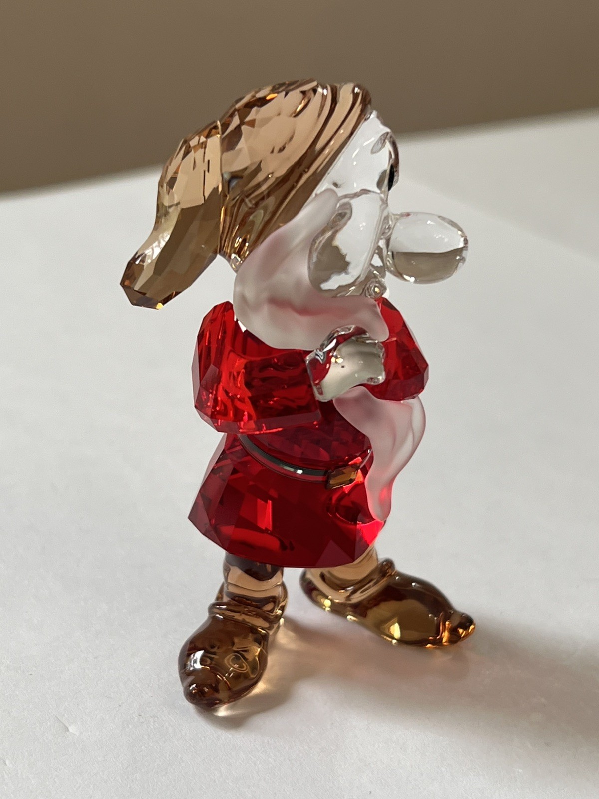 Swarovski Crystal SCS Disney Snow White – Grumpy Figurine – 5428550 MIB