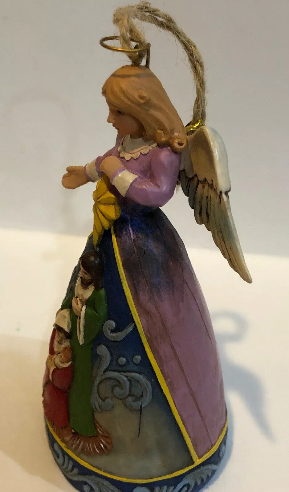 Jim Shore 2008 Heartwood Creek Angel Nativity Scene Ornament #4011913