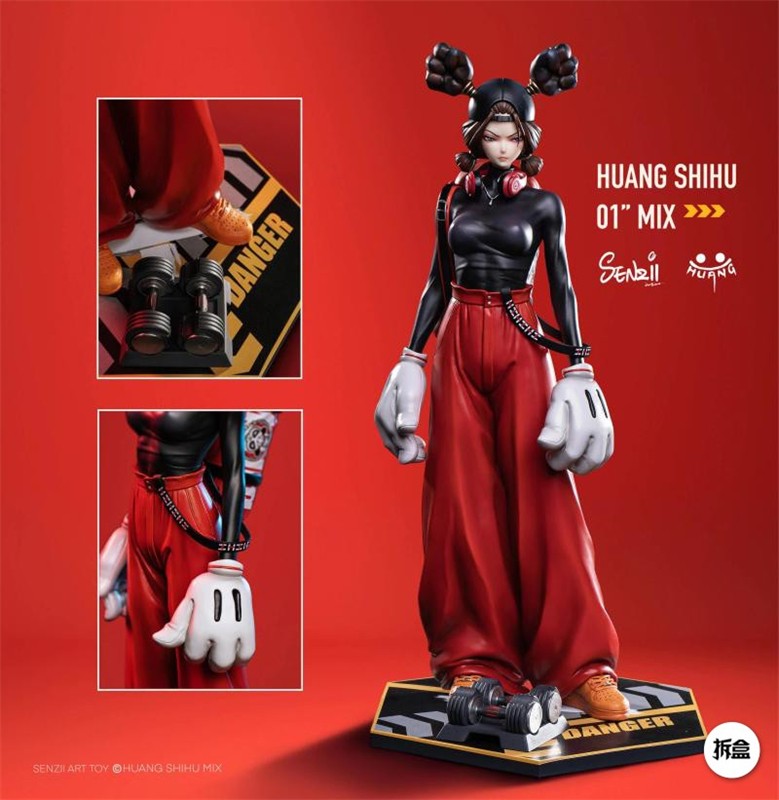 SENZII×HUANG SHIHU HUANG SHIHU MIX 01 Limited Fashion Painted Model New In Stock