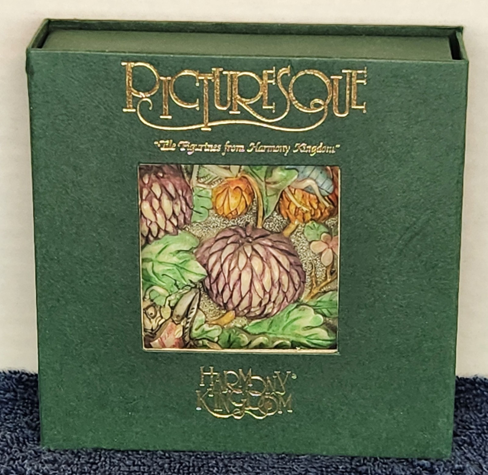 4″ x 4″ PICTURESQUE, Harmony Kingdom, Byron’s Secret Garden, Mum’s Reading Room