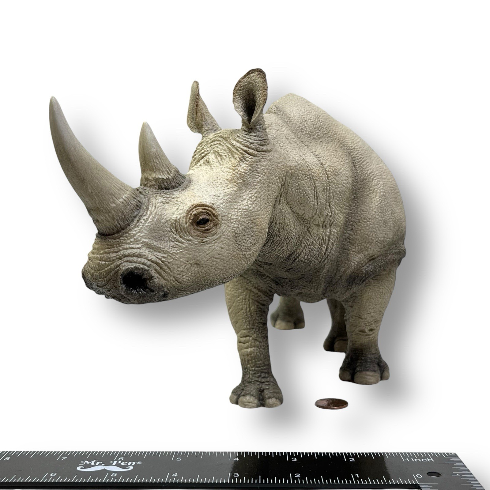 CreArt AFRICAN WHITE RHINOCEROS Rhino 14″ Safari Sculpture Figurine #1389/2500