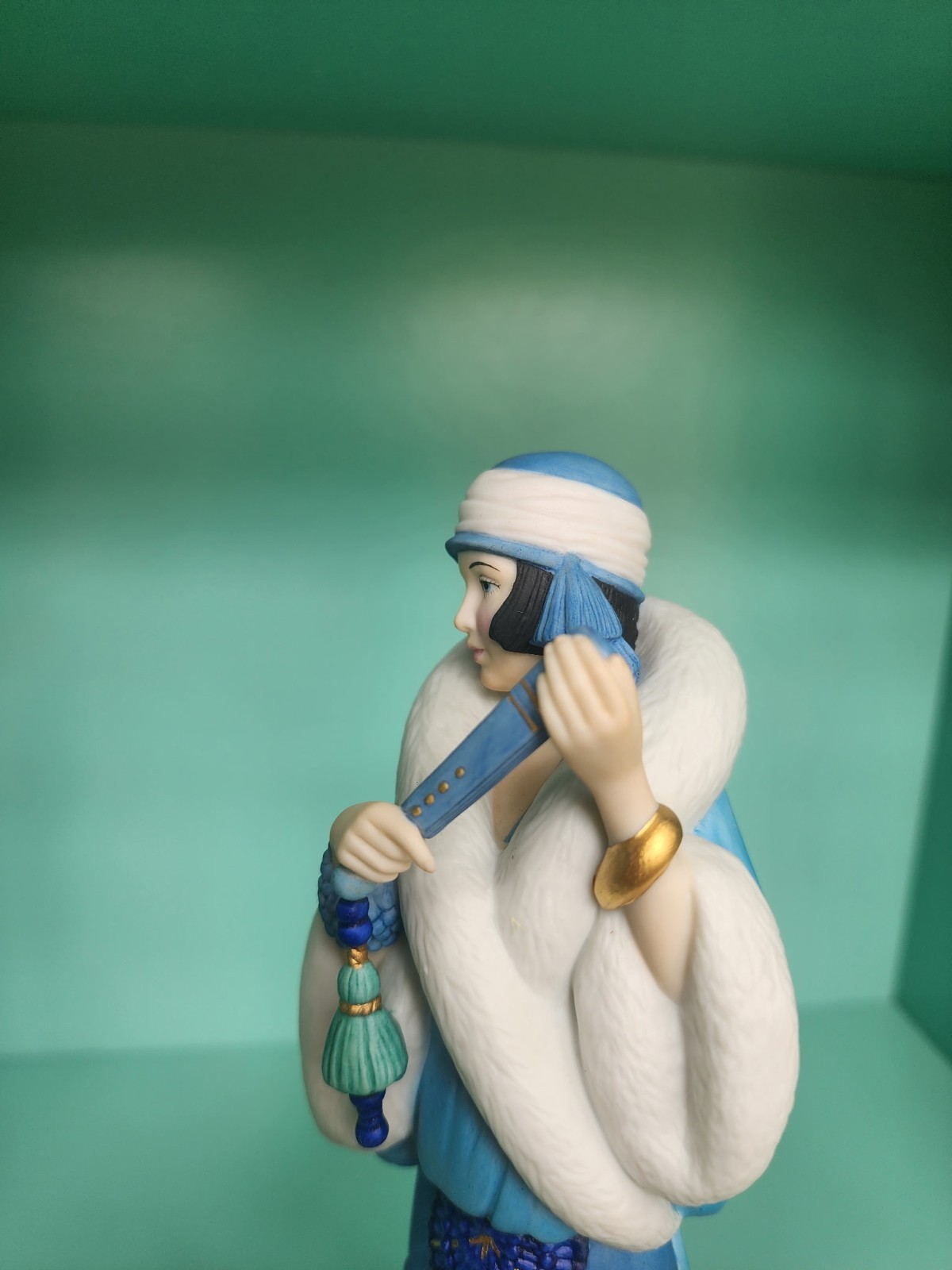Lenox American Songbook Collection Rhapsody in Blue Porcelain Figurine Art Deco