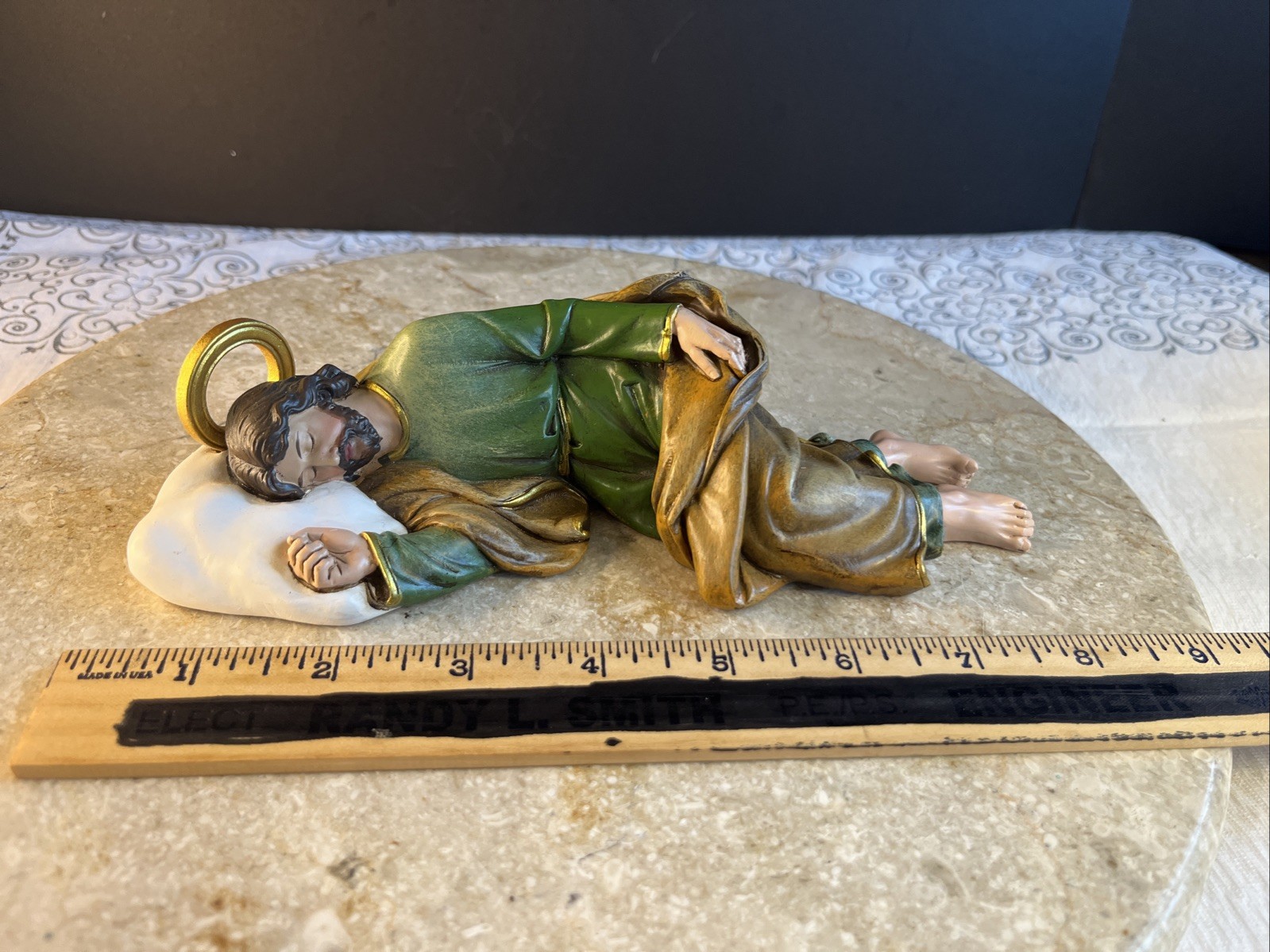 Joseph’s Studio Sleeping 8” Saint Joseph Religious Resin Figurine Christian Art