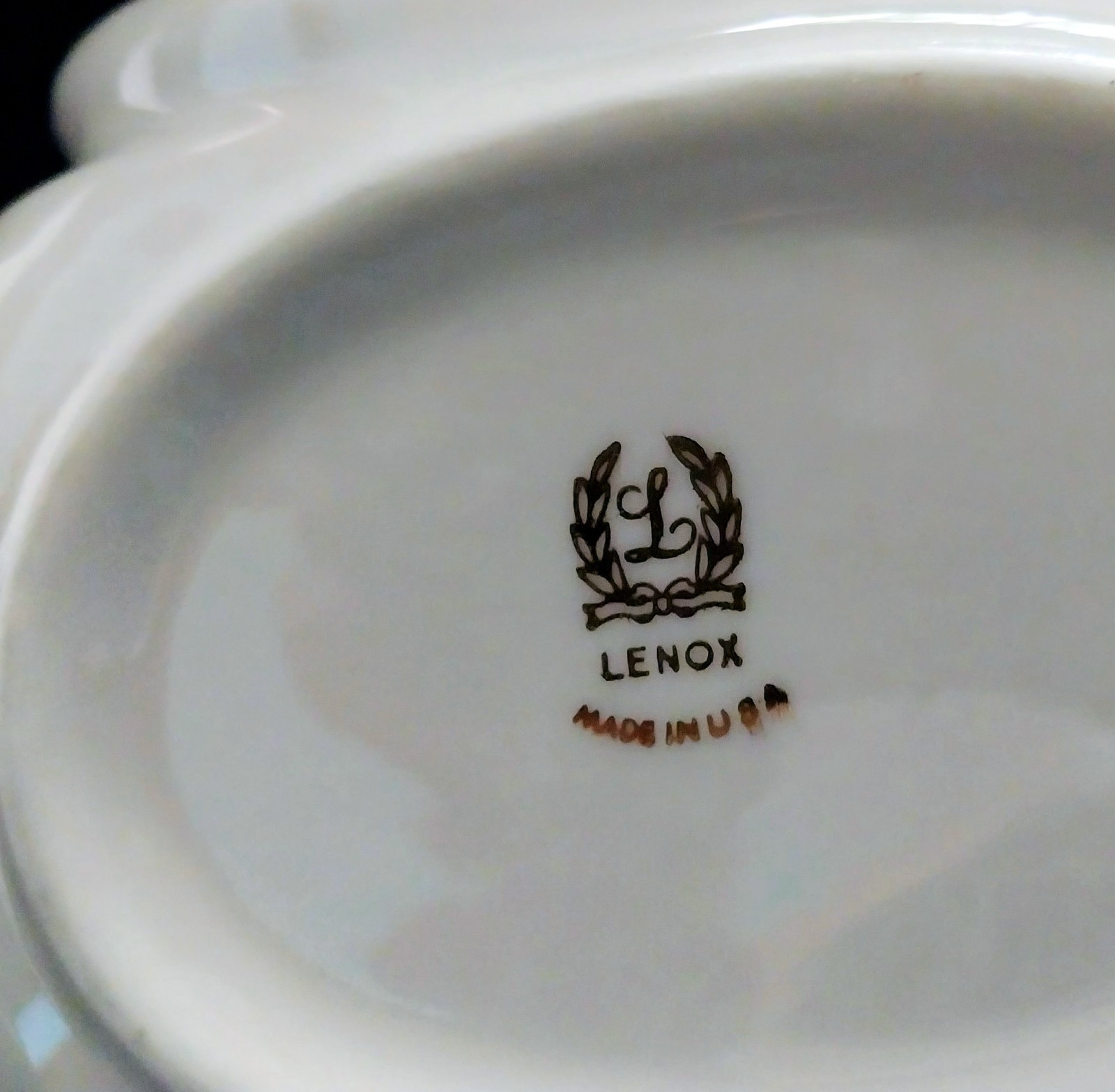 Lenox Large Swan Vintage Candy Dish Wedding Collectible,Excellent Condition
