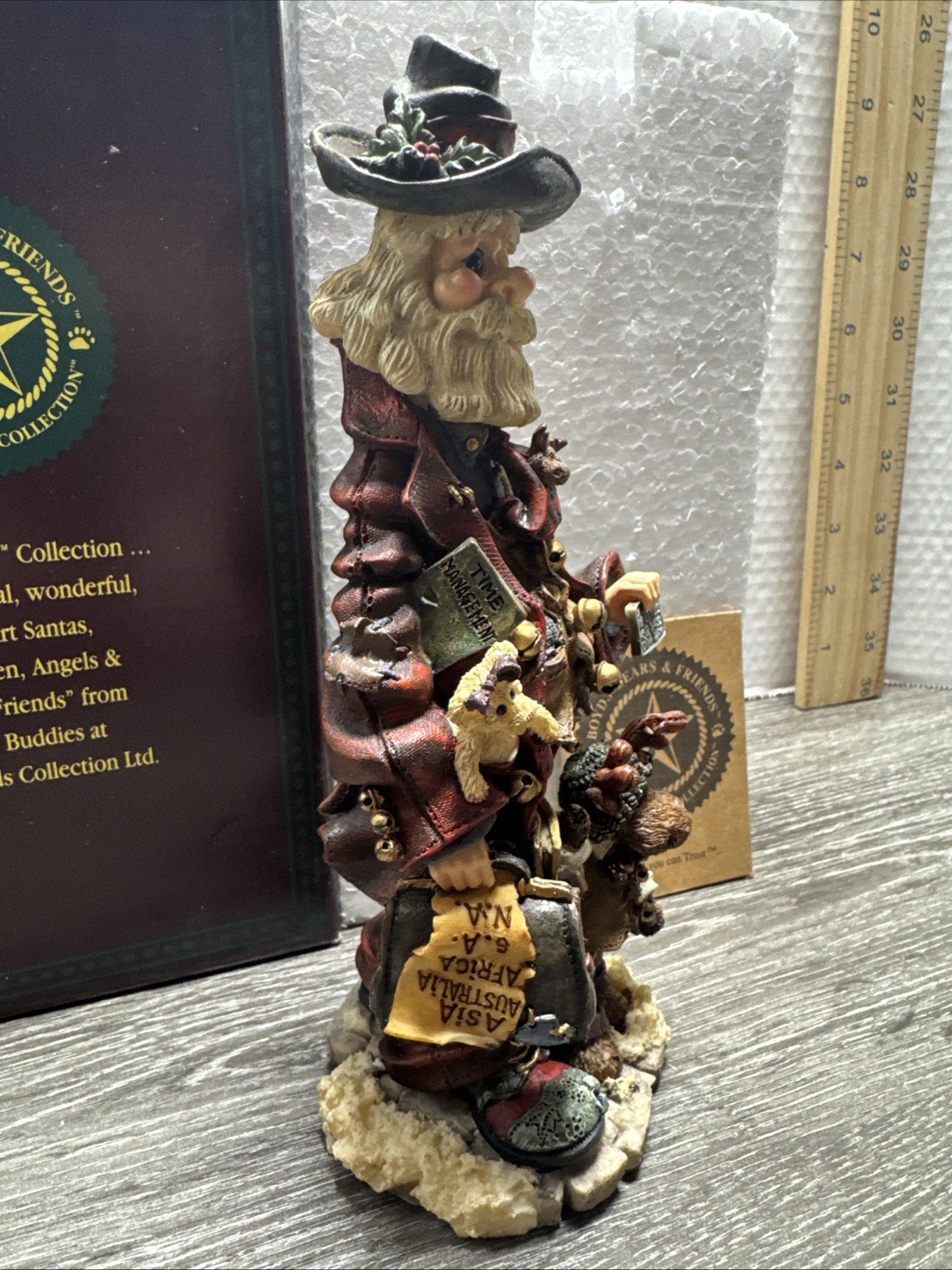 Boyds Bears & Friends Execunick The First Global Business Man Santa #28002