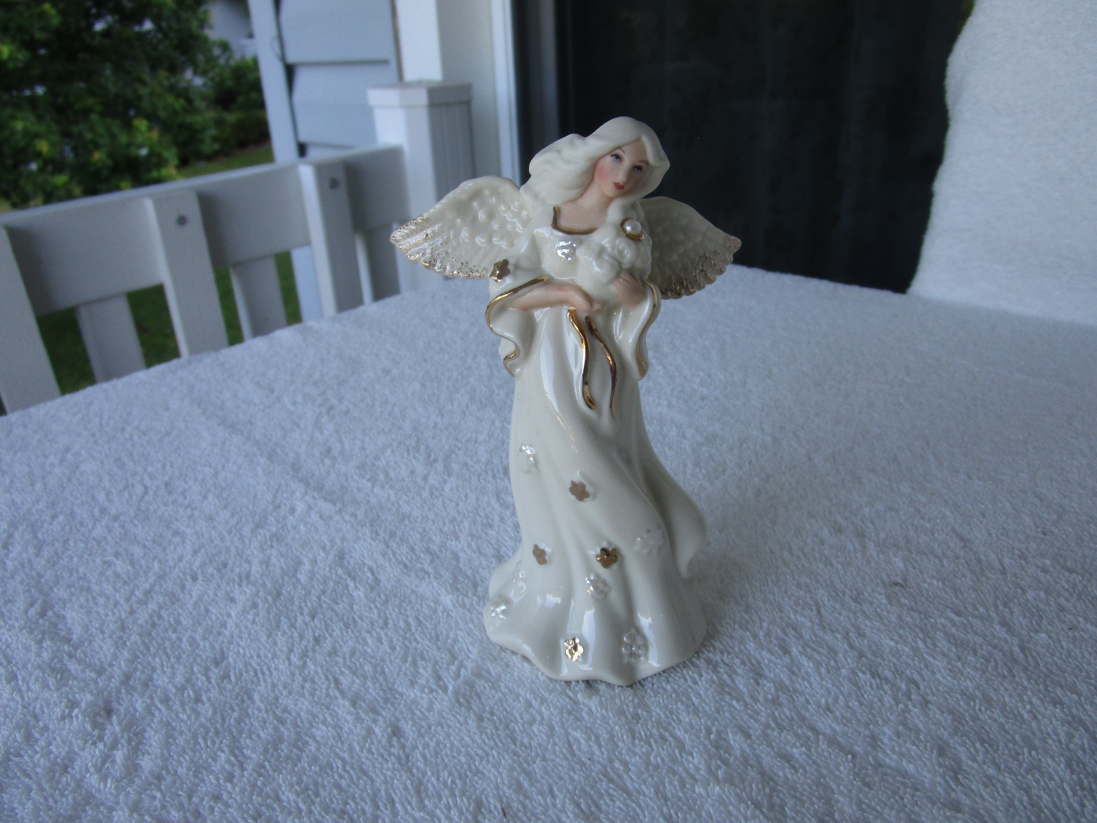 GORGEOUS~Lenox My Own Guardian Angel June 5″ Figurine~~~CLEAN!!