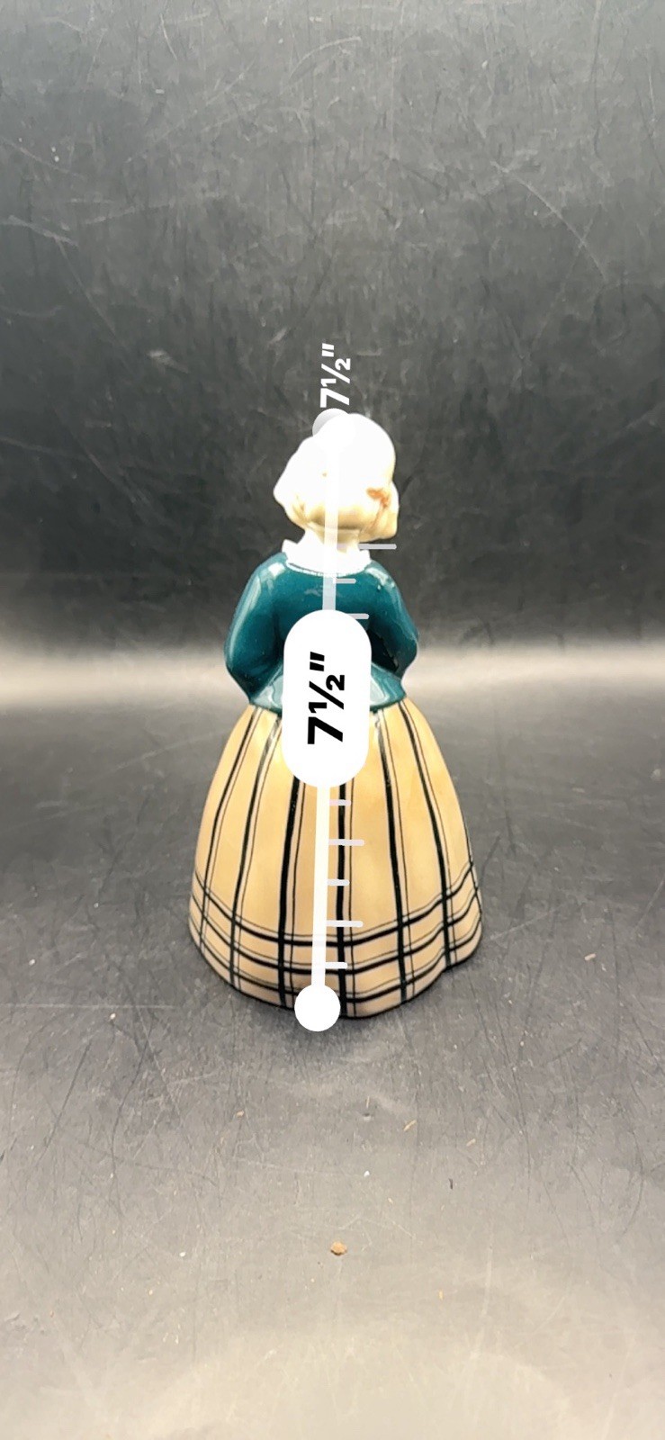 ART NOUVEAU PORCELAIN DUTCH GIRL READING 7.5” FIGURINE UNMARKED VIENNA SECESSION