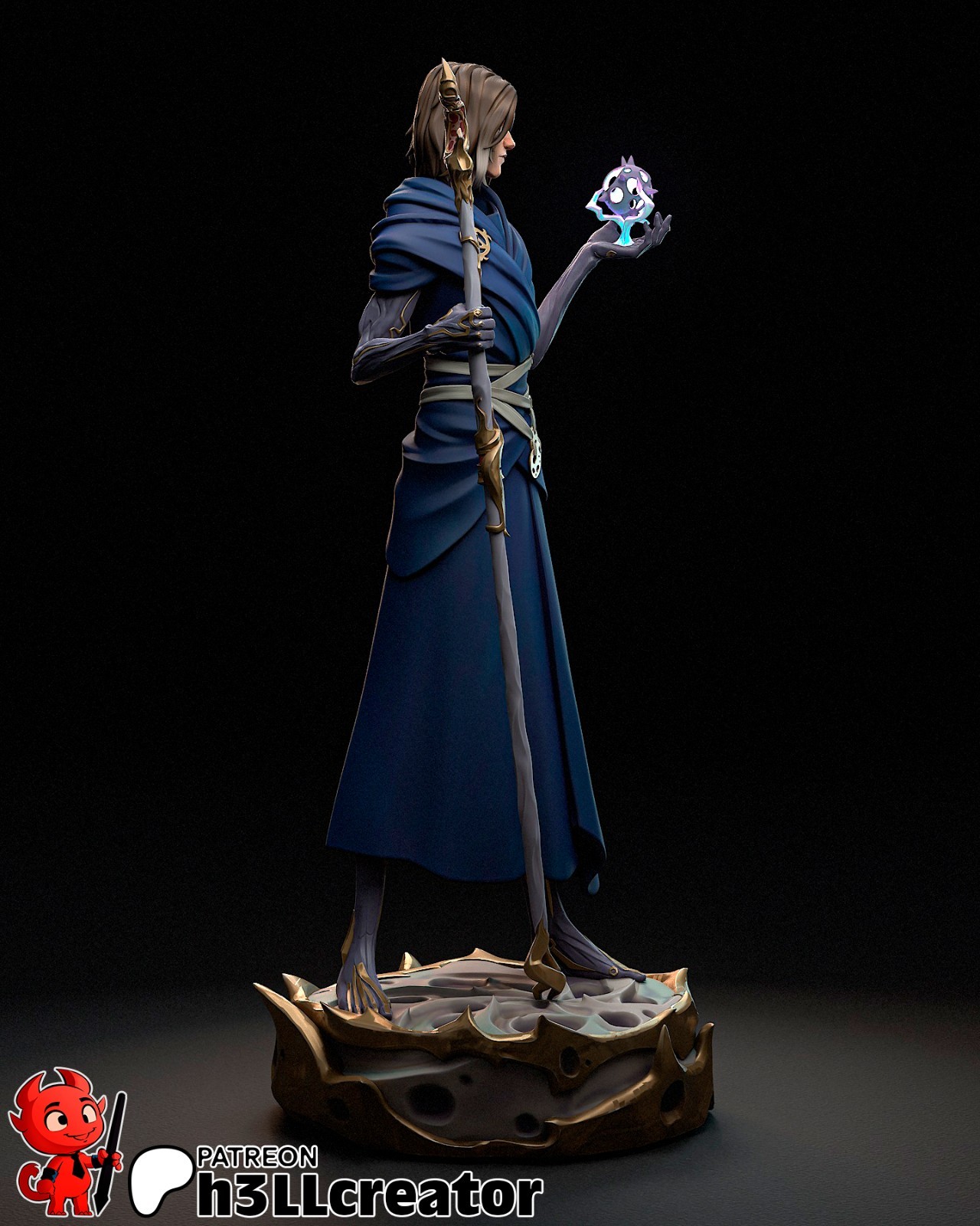 Viktor Figurine Arcane Hand Painted Model / DIY Kit 11 pcs