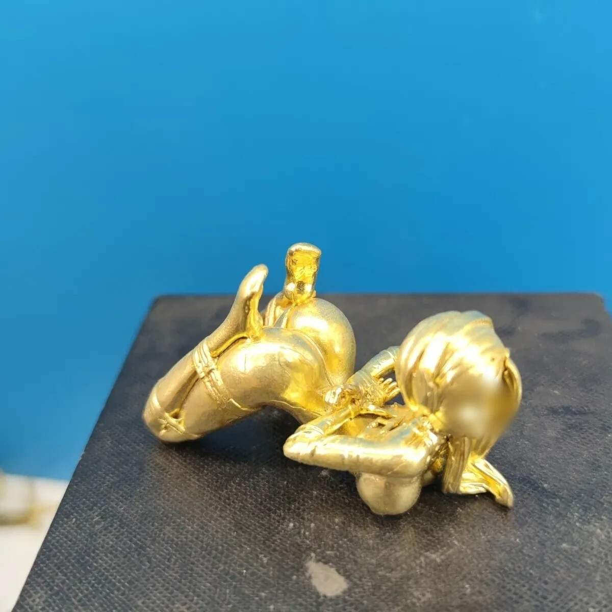 Pure Brass Sexy Anime Beauty Plump Girl Body Model Statue Figurine Artwork