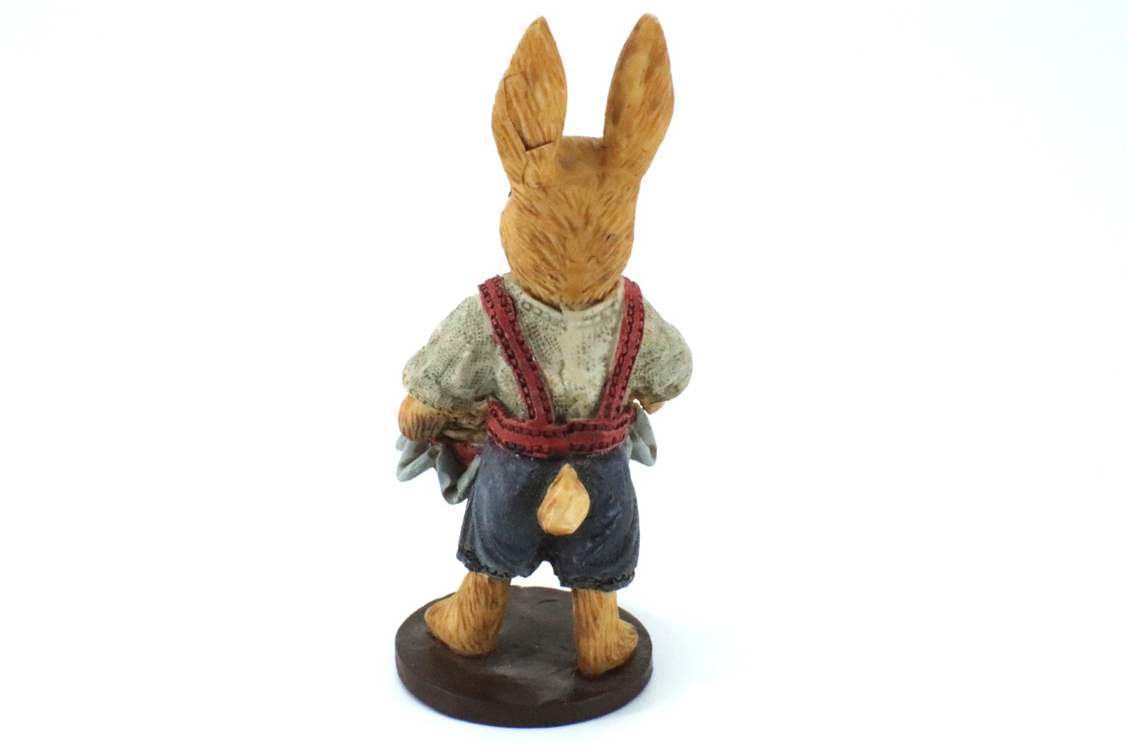 Key Point RABBIT Bunny Figurine with Large Basket
