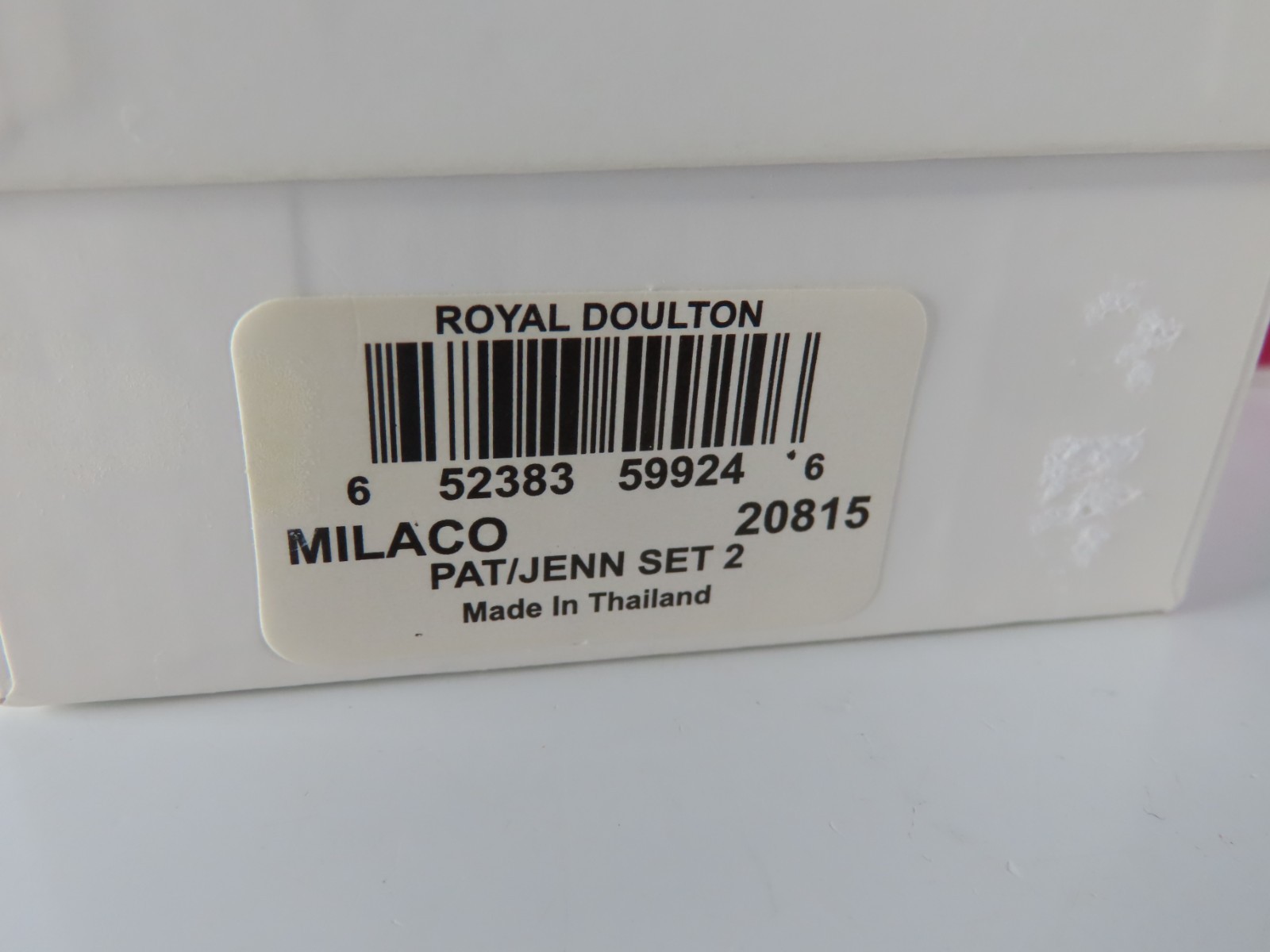 Royal Doulton Miniature Ladies Jennifer M252 2007 Figurine in Original Box
