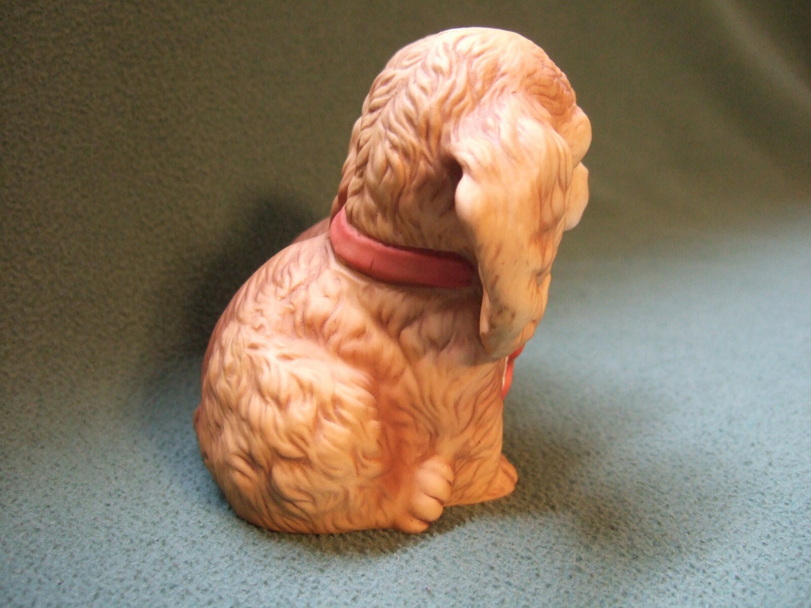 Homco Masterpiece Collection 1988 Porcelain Cocker Spaniel Puppies Figurine