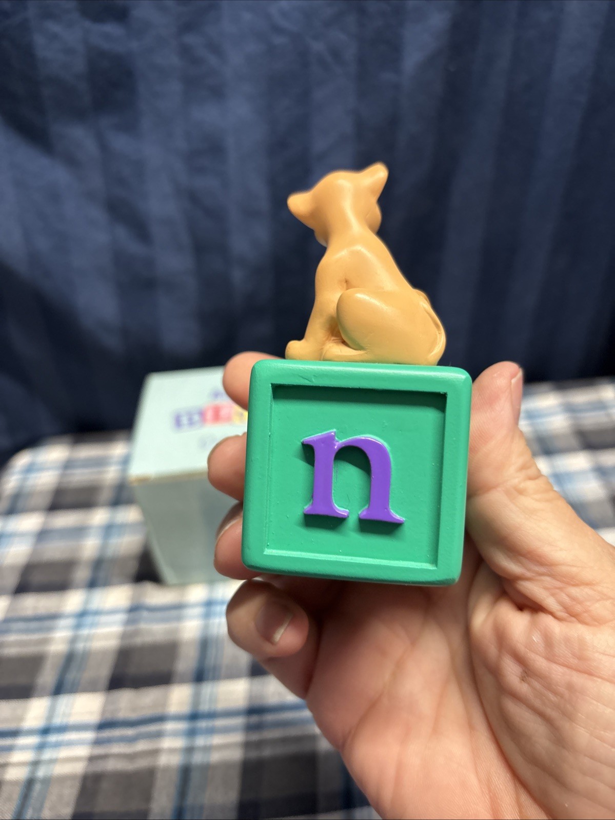 Disney Alphabet Fun Blocks By Grolier Collectibles Letter N X5