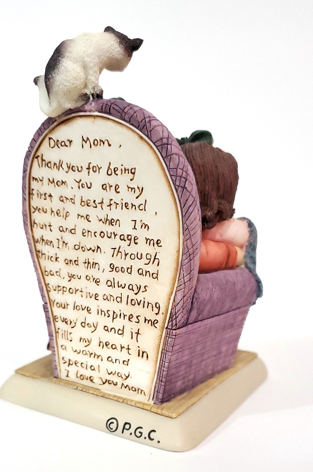 A MOTHER’S LOVE Zingle Berry Figurine memories of dear mom & me Mothers Day 1012