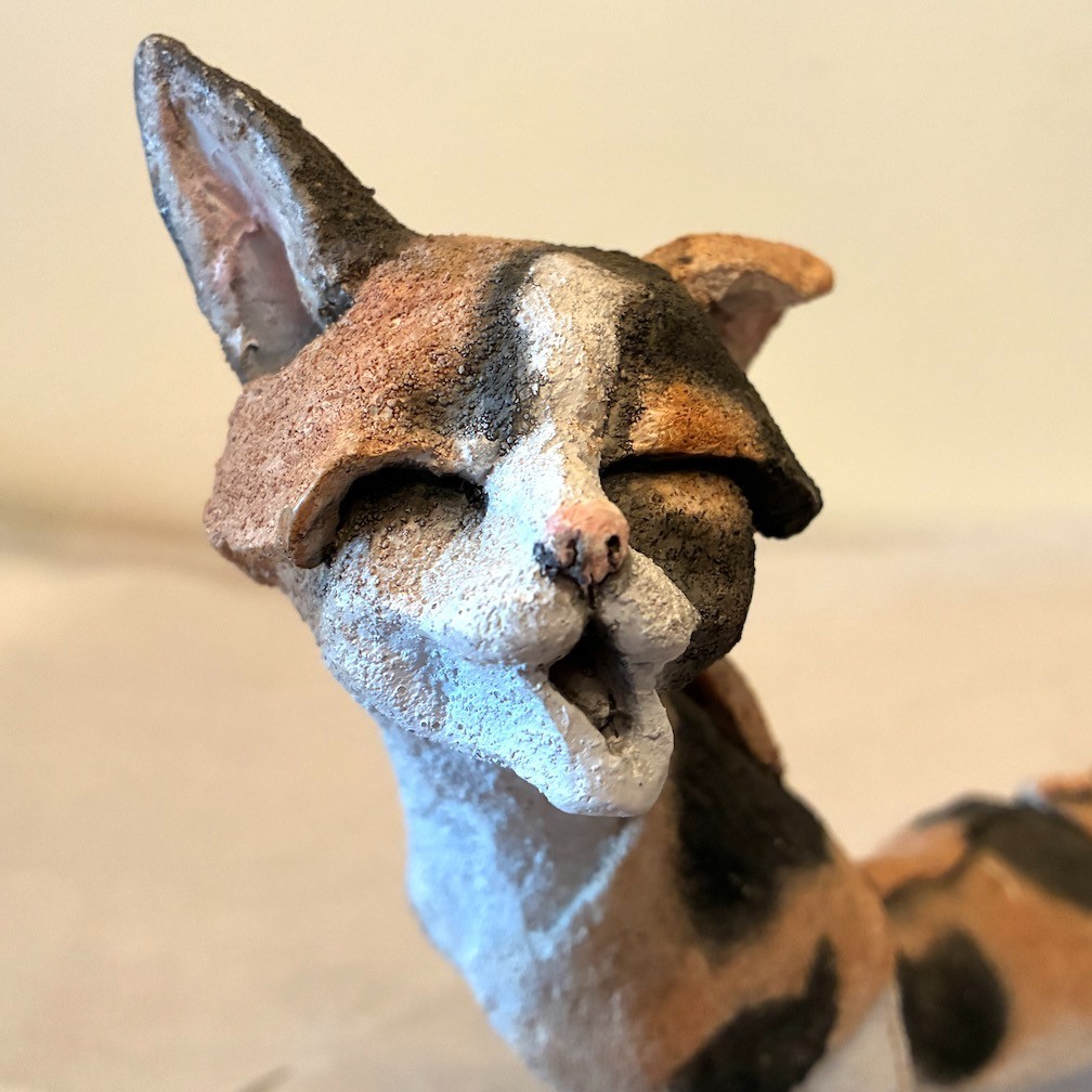 A Breed Apart Country Artists Ltd Pickles Cat Figure Tortoiseshell
