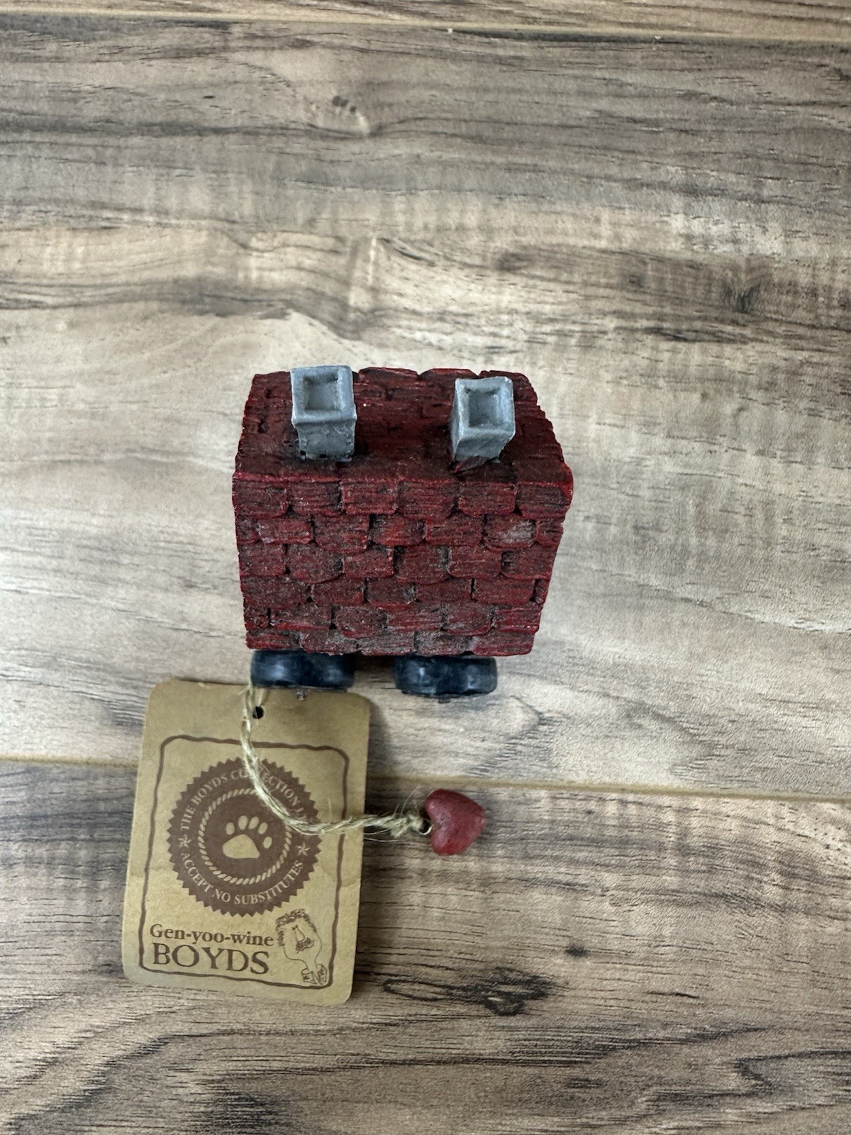 Boyds Resin Figurine with Tag Home Sweet Home Tug Along New with Tags