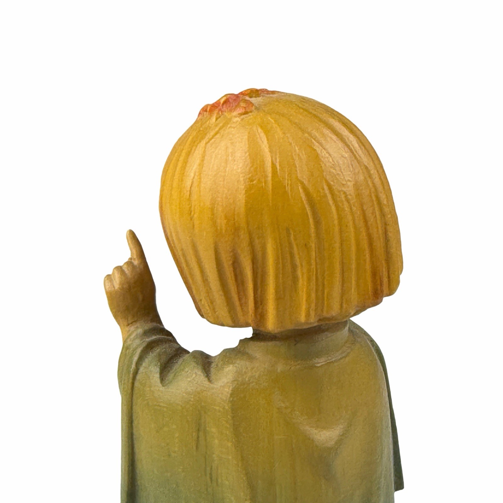 ANRI Italy Wood Carving Talk To The Animals Approx 6″