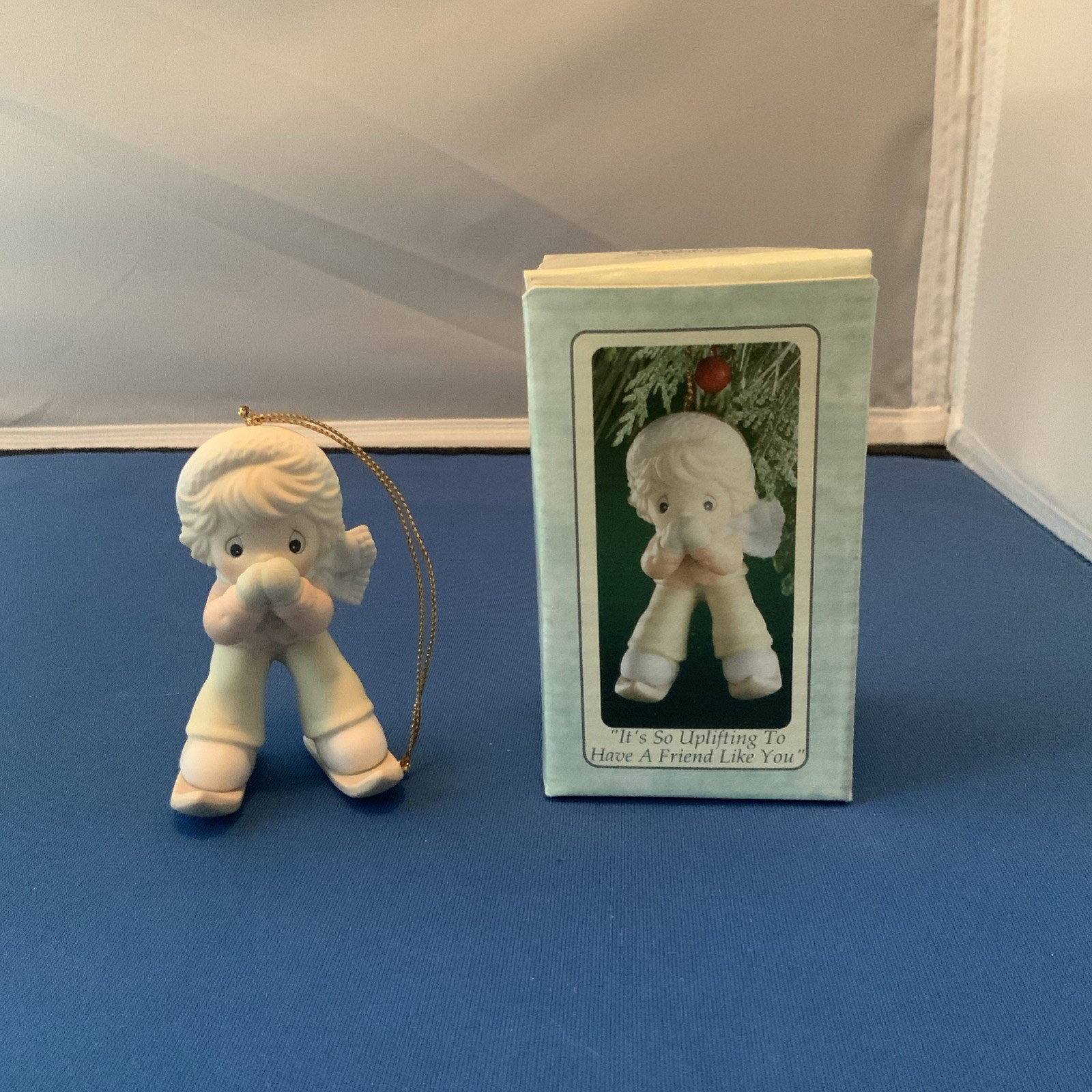 Precious Moments 528846 It’s So Uplifting To Have A Friend Like You Ornament ’93