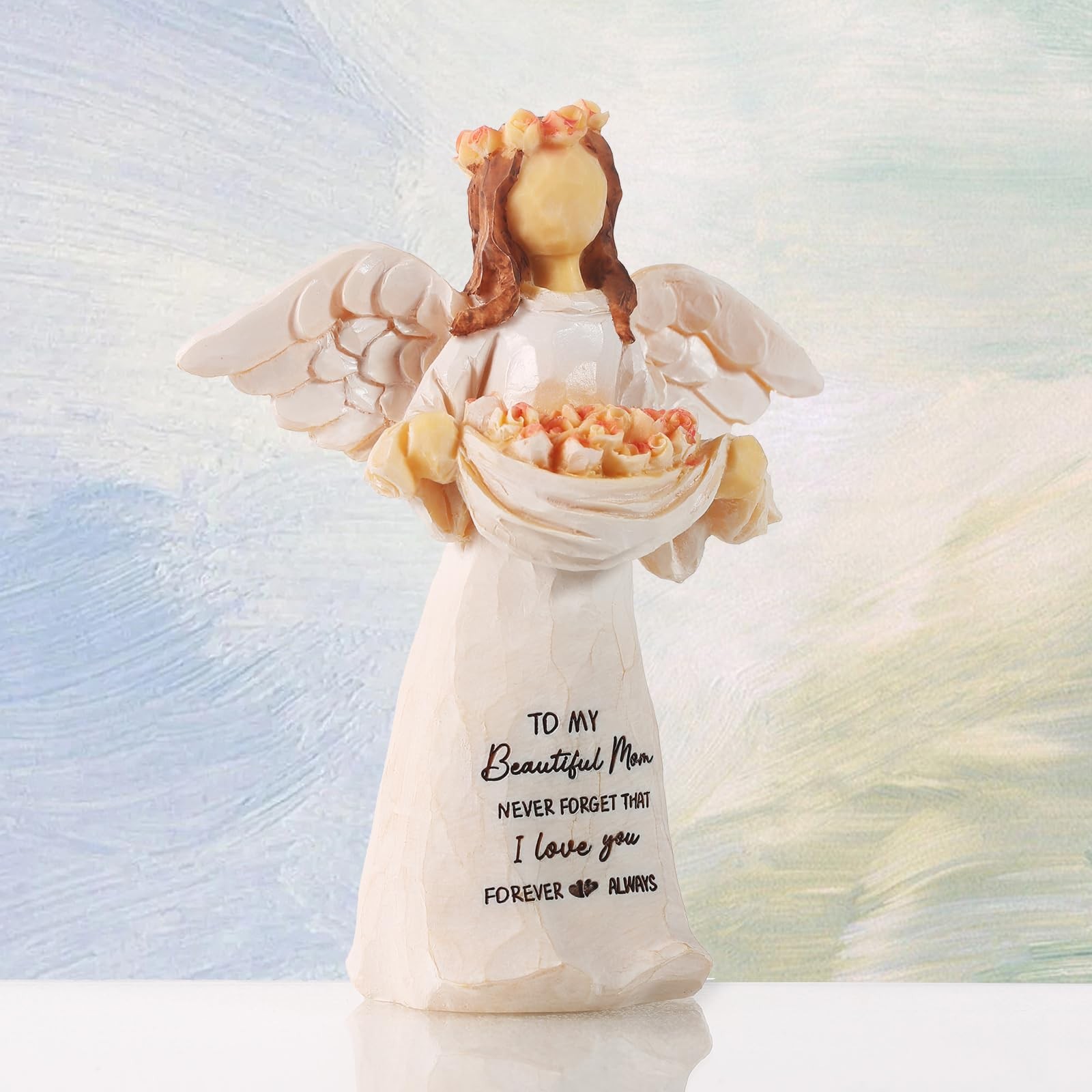 Mom Gifts Angel Figurine 5.12 Inch Birthday Sentimental Mothers Day Statue